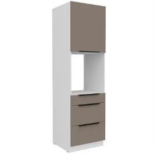 Obrazek Szafka Kuchenna Aria-Ta/Wh Anti Fingerprint 60dps-210 1f 3s