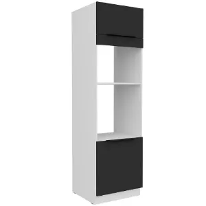 Obrazek Szafka Kuchenna Aria-Bl/Wh Anti Fingerprint 60dpm-210 2f