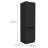 Obrazek Szafka Kuchenna Aria-Bl/Bl Anti Fingerprint 60dk-210 2f