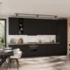 Obrazek Szafka Kuchenna Aria-Bl/Bl Anti Fingerprint 60dps-210 1f 3s