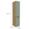 Obrazek Szafka Kuchenna Aria-Sa/Ar Anti Fingerprint 40dk-210 2f