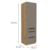 Obrazek Szafka Kuchenna Aria-Ta/Ar Anti Fingerprint 60dks-210 1f 3s