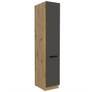 Obrazek Szafka Kuchenna Aria-Gr/Ar Anti Fingerprint 40dk-210 2f