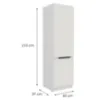 Obrazek Szafka Kuchenna Aria-Wh/Wh Anti Fingerprint 60lo-210 2f