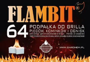 Podpałka biała 64 kostek