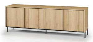 Obrazek Komoda RTV czterodrzwiowa Tivoli TI-05 dąb cremona torro