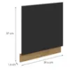Obrazek Front Kuchenny Zm Aria-Bl/Ar Anti Fingerprint 570x596