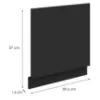 Obrazek Front Kuchenny Zm Aria-Bl/Bl Anti Fingerprint 570x596