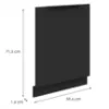 Obrazek Front Kuchenny Zm Aria-Bl/Bl Anti Fingerprint 713x596