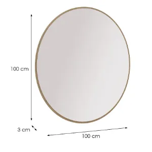 Obrazek Lustro Ovalio 701  Dąb Cremona