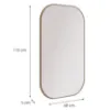 Obrazek Lustro Ovalio 702  Dąb Cremona
