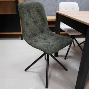 Obrazek Krzesło Luna Ciemna Zieleń Raven 78