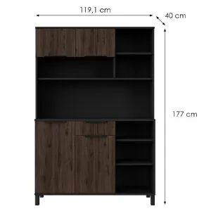 Obrazek Buffet Linda Orzech Okapi 120 (MONZA)