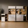 Obrazek Buffet Linda Biały/Dąb Lancelot 80 (VIGO)