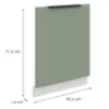 Obrazek Front Kuchenny Zm Aria-Sa/Wh Anti Fingerprint 713x596