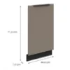 Obrazek Front Kuchenny Zm Aria-Ta/Bl Anti Fingerprint 713x446