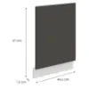 Obrazek Front Kuchenny Zm Aria-Gr/Wh Anti Fingerprint 570x446