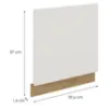 Obrazek Front Kuchenny Zm Aria-Wh/Ar Anti Fingerprint 570x596
