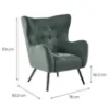 Obrazek Fotel Ottawa 9688 BGF 166-13