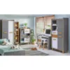 Obrazek Komoda W6 Werso Riviera/Biały Bryl/Antracyt