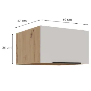 Obrazek Szafka kuchenna Solea cashmere/artisan 60 NAGU-36 1F