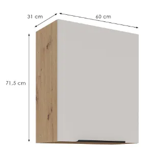Obrazek Szafka kuchenna Solea cashmere/artisan 60G-72 1F