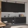 Obrazek Kuchnia Aria BL/ANT 300 cm bez blatu