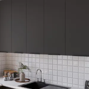 Obrazek Kuchnia Aria BL/WH 260x230 cm bez blatu