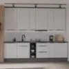 Obrazek Kuchnia Aria WH/ANT 300 cm bez blatu
