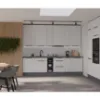 Obrazek Kuchnia Aria WH/ANT 300 cm bez blatu