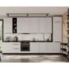 Obrazek Kuchnia Aria WH/BL 390 cm bez blatu