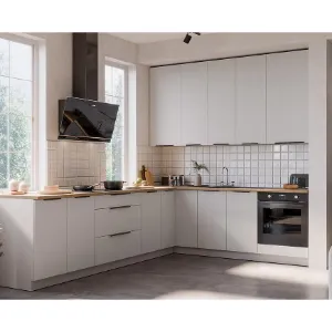 Obrazek Kuchnia Aria WH/WH 260x230 cm bez blatu