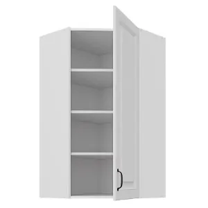 Obrazek Szafka kuchenna Stilo biały mat/biały 60x60 GN-108 1F (45°)