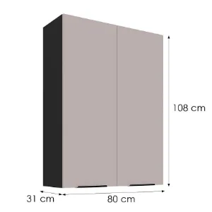 Obrazek Szafka kuchenna Arona cashmere 80G-108 2F