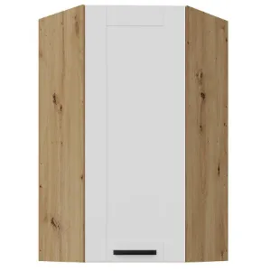 Szafka kuchenna Luna biały mat/artisan 60x60 GN-108 1F (45°)