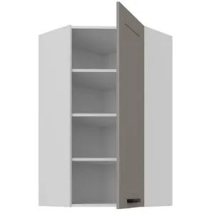 Szafka kuchenna Luna claygrey/biały 60x60 GN-108 1F (45°)