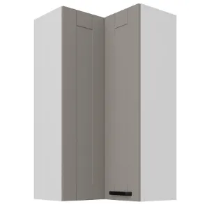 Szafka kuchenna Luna claygrey/biały 60x60 GN-108 2F (90°)