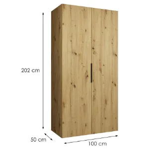 Obrazek Szafa Marbella I 100 artisan czarny