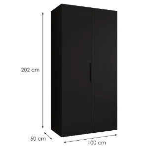 Obrazek Szafa Marbella I 100 czarny