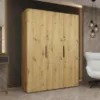 Obrazek Szafa Marbella I 150 artisan czarny
