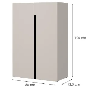 Obrazek Komoda Slim 2D S03 kaszmir