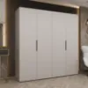 Obrazek Szafa Marbella I 200 kaszmir/czarny