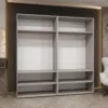 Obrazek Szafa Marbella I 200 kaszmir/czarny
