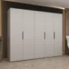Obrazek Szafa Marbella I 250 kaszmir/czarny