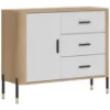 Obrazek Komoda Dante Dt03  Dąb Cremona/Biały