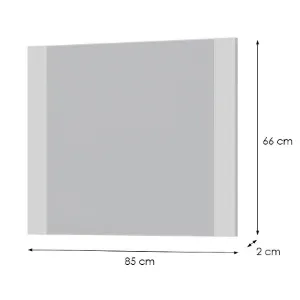 Obrazek Lustro Dante Dt20 Dąb Cremona/Biały