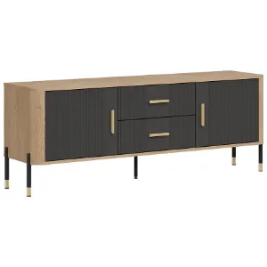 Obrazek Komoda Dante Rtv Dt01 Dąb Cremona/Antracyt