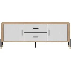 Obrazek Komoda Dante Rtv Dt01 Dąb Cremona/Biały