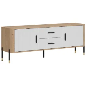 Obrazek Komoda Dante Rtv Dt01 Dąb Cremona/Biały