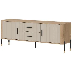 Komoda Dante Rtv Dt01 Dąb Cremona/Kaszmir